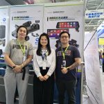 Harrison Industry motorcycle dash cam exhibition with international clients