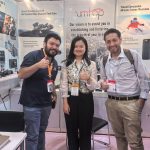 Harrison Industry motorcycle dash cam exhibition with international clients