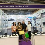 Harrison Industry motorcycle dash cam exhibition with international clients