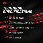 m5 technical specs table